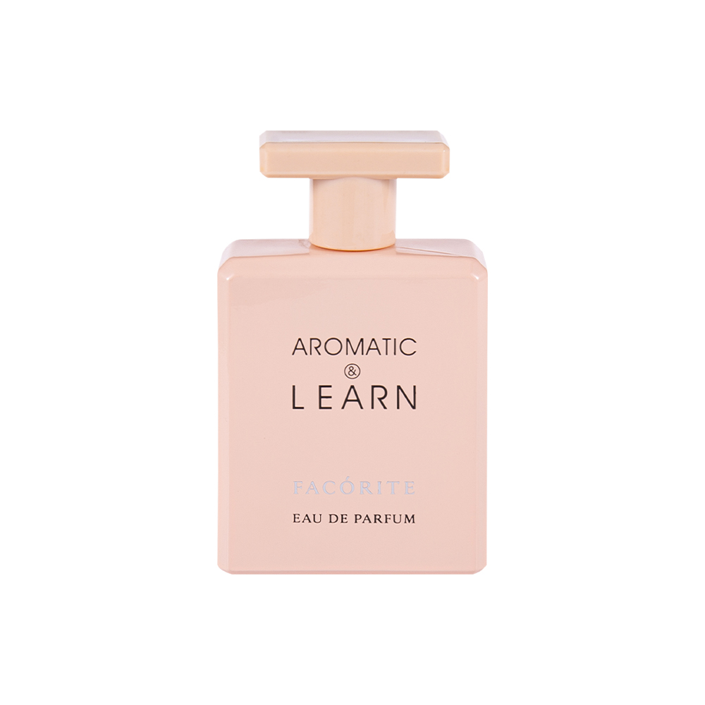 بطری عطر شیشه ای مستطیل شکل چاپ شده با پوشش 50ML KY1490-WJ2155 با درپوش براق