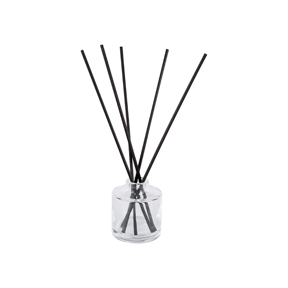 برچسب فیبر بطری آروماتراپی شیشه ای استوانه ای HJ-RX2108